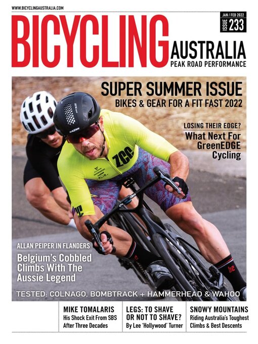 Cover image for Bicycling Australia: January - February 2022